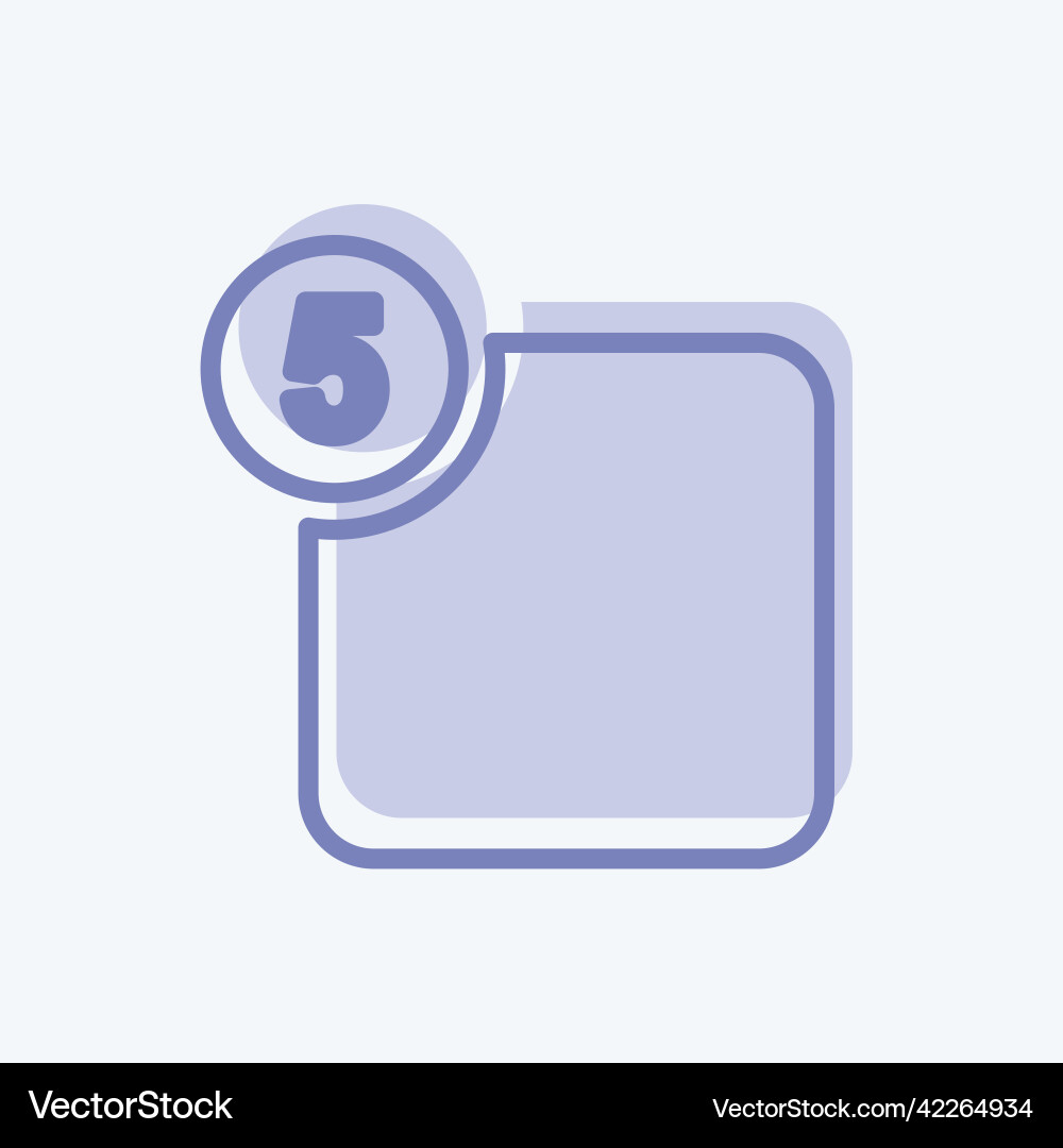 Icon notification suitable for web interface Icon notification suitable for web interface Vector Image