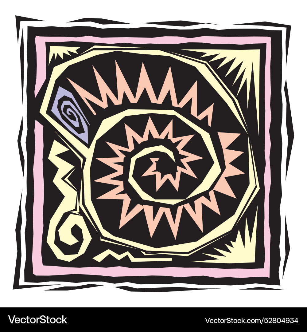 Octopus tentacles isolated Vector Image