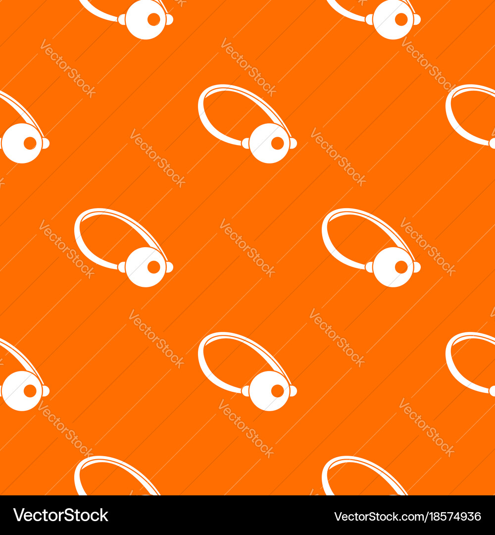 Clown nose pattern seamless Vector Image