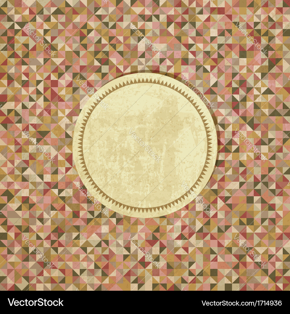 Geometric Pattern Background Vector Image