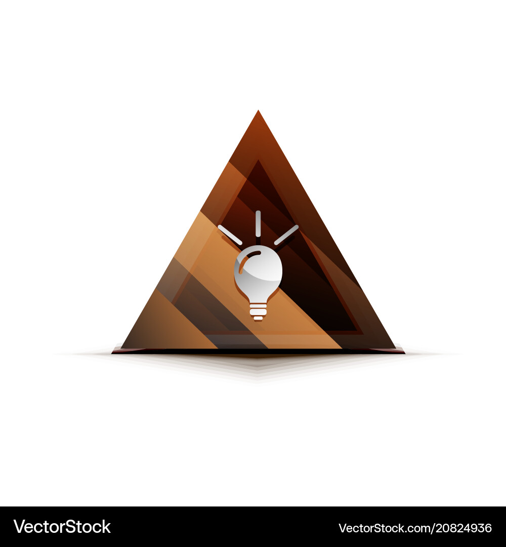 Light bulb new idea concept web button Light bulb new idea concept web button Vector Image