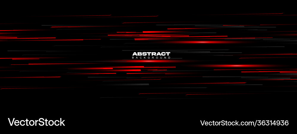 Motion line red and dark color abstract background Motion line red and dark color abstract background vector image