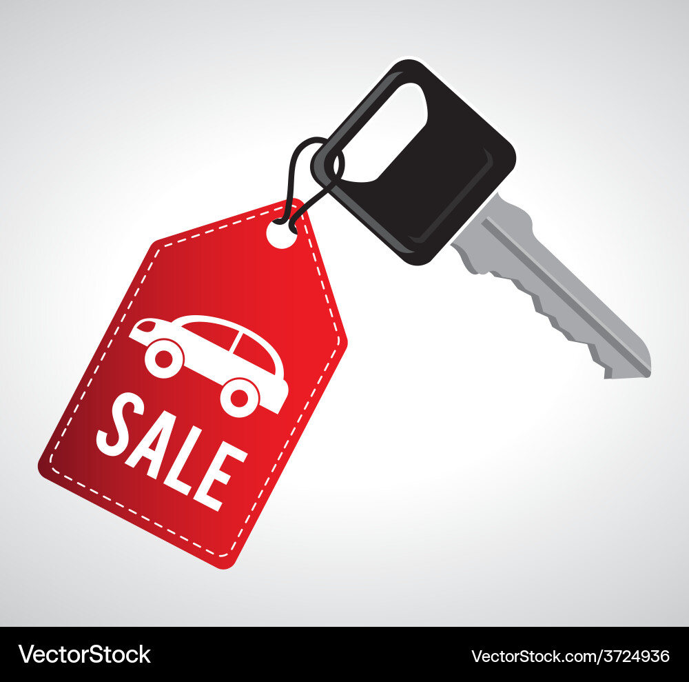Sale Car Concepts Vector Image