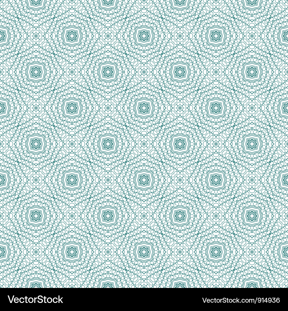 Tangier Guilloche Abstract Pattern Vector Image