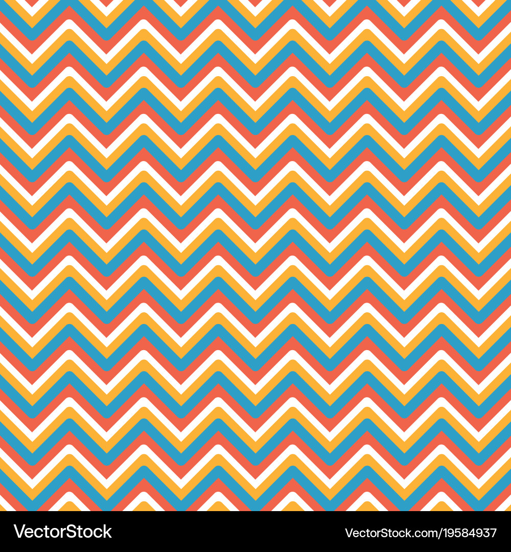 Chevrons abstract colorful pattern texture vector image