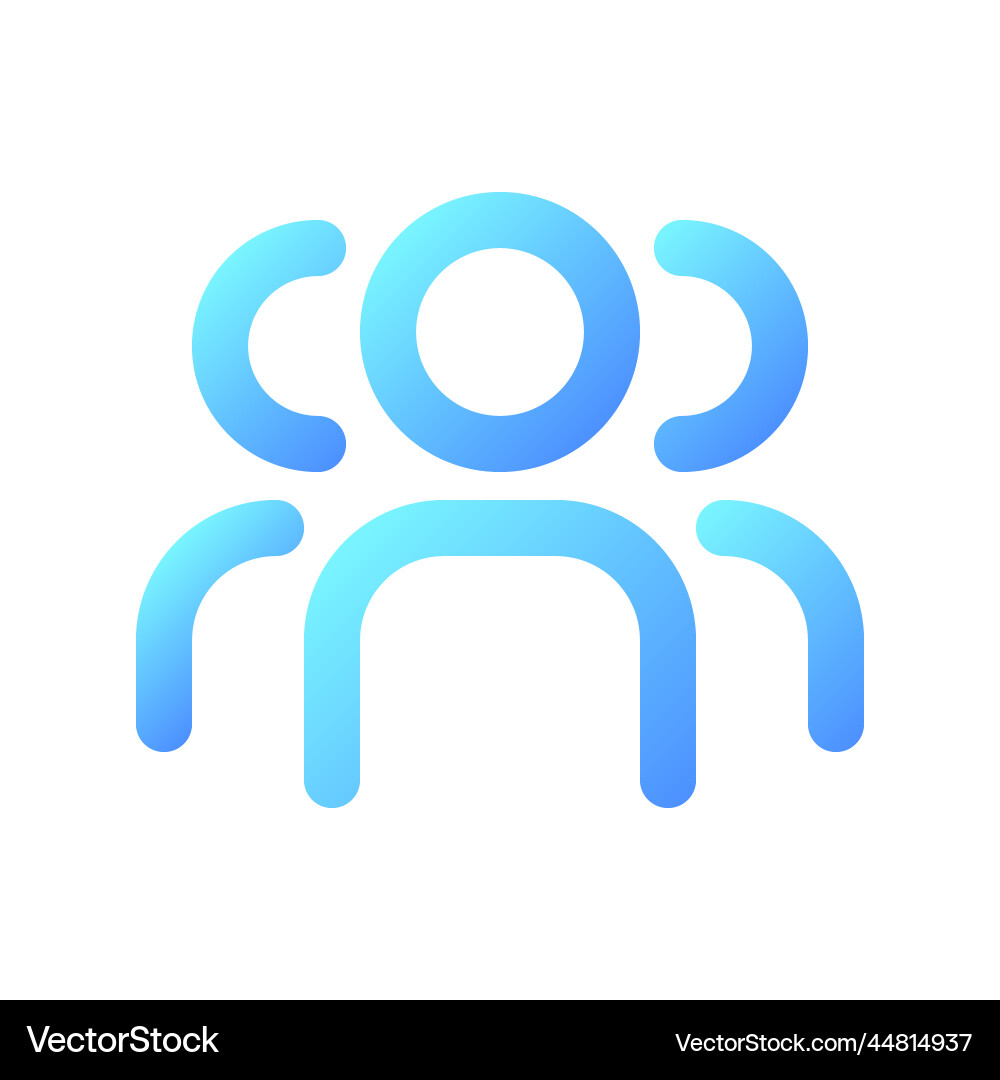 Online community pixel perfect gradient linear ui Online community pixel perfect gradient linear ui vector image