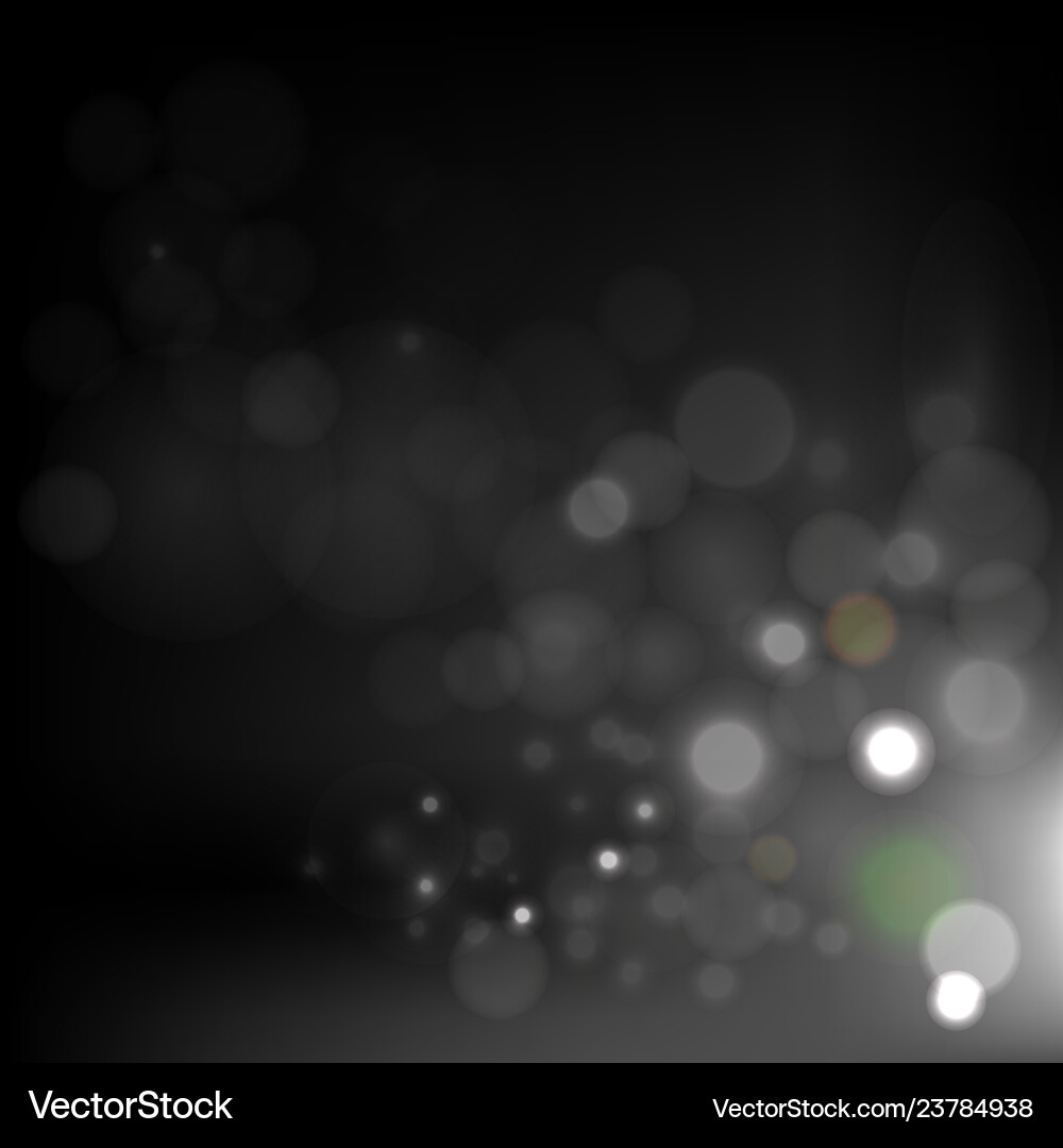 Bokeh background ideas design Vector Image