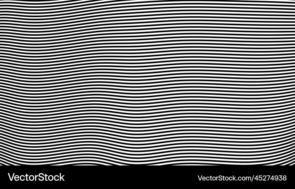 Line wavy pattern wave texture background Vector Image