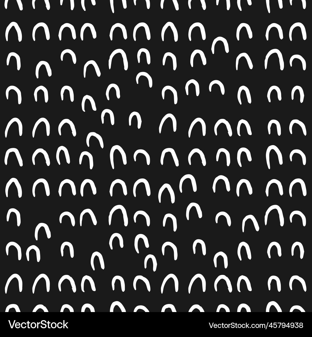 Simple and clean seamless pattern with geometric vector image