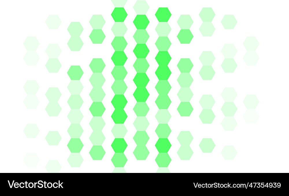 Light green pattern with colorful hexagons Light green pattern with colorful hexagons vector image