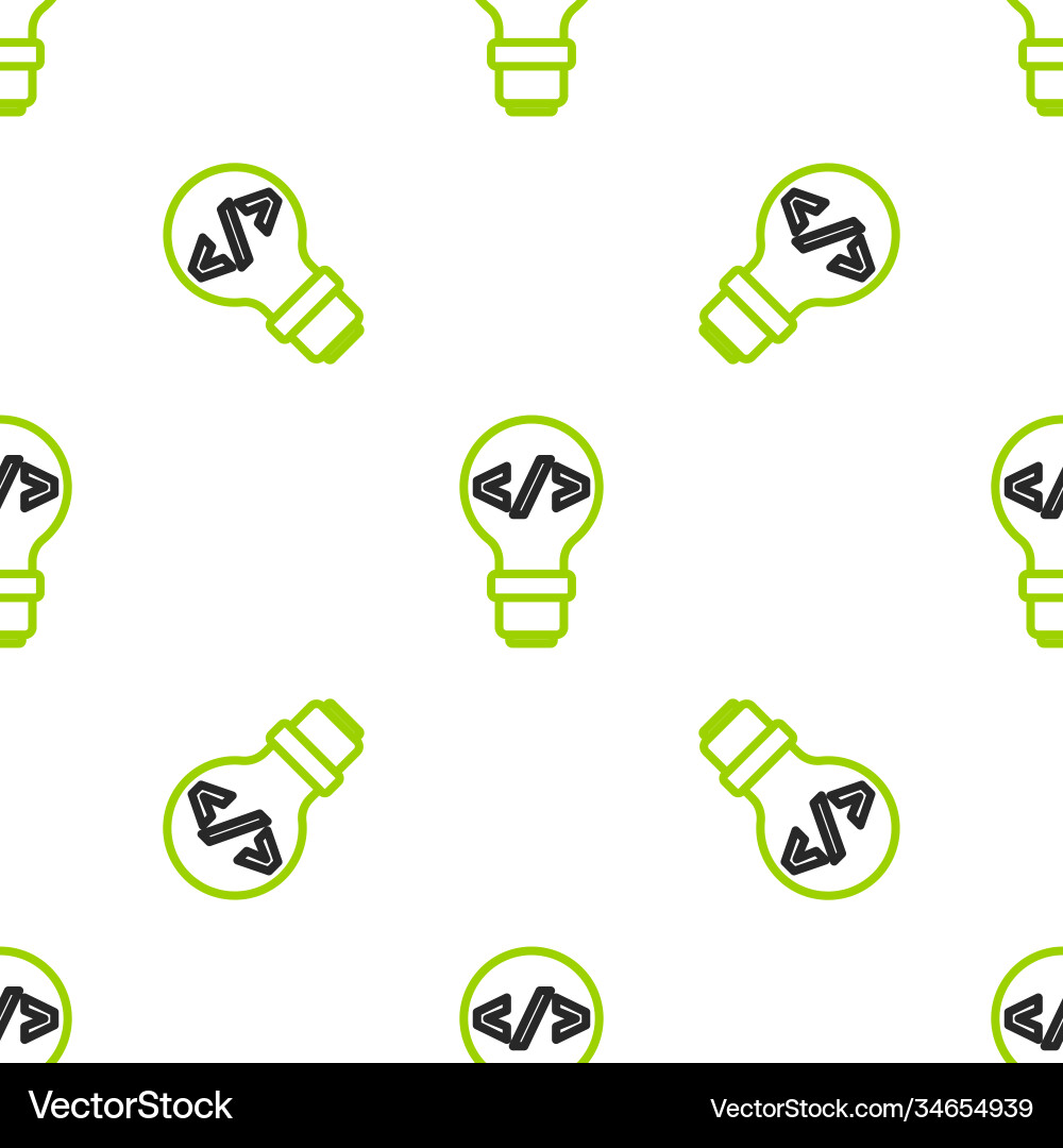 Line web design and front end development icon Line web design and front end development icon vector image
