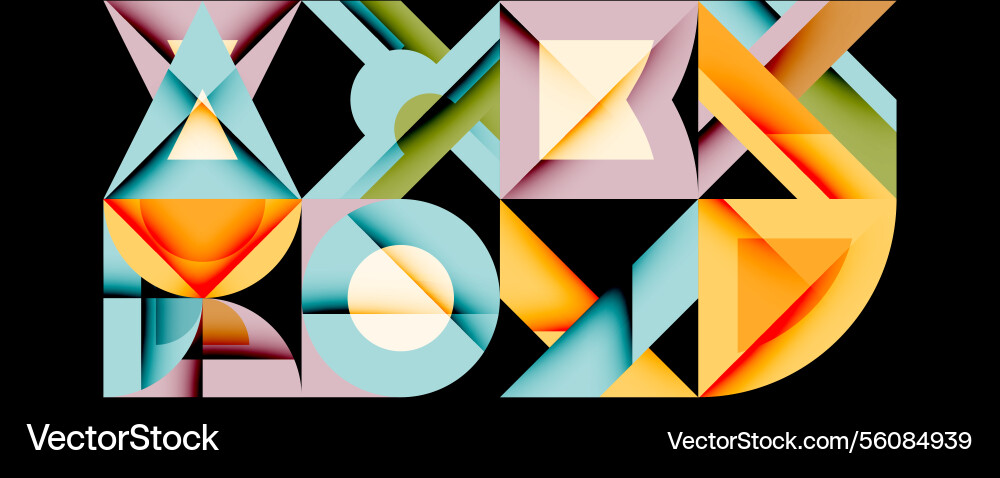Minimal geometric abstract background circle Minimal geometric abstract background circle Vector Image