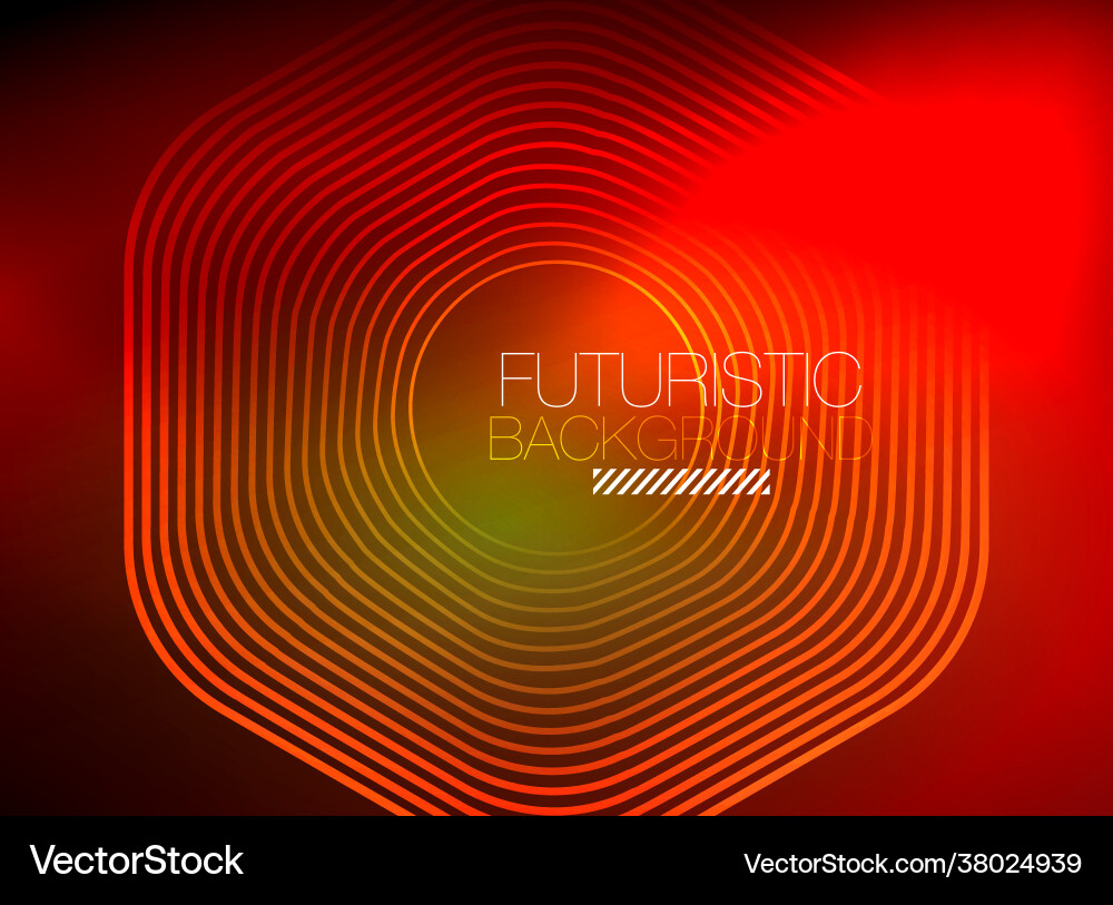 Neon color square shape lines abstract background Neon color square shape lines abstract background vector image