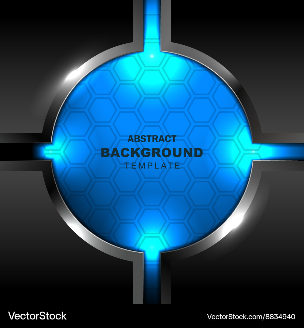 Dynamic Circular Background Vector Image