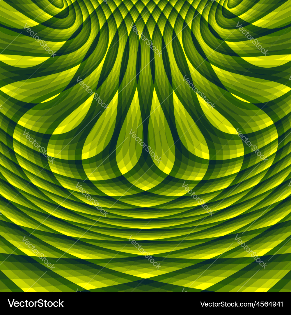 Abstract swirl background pattern with optical vector image