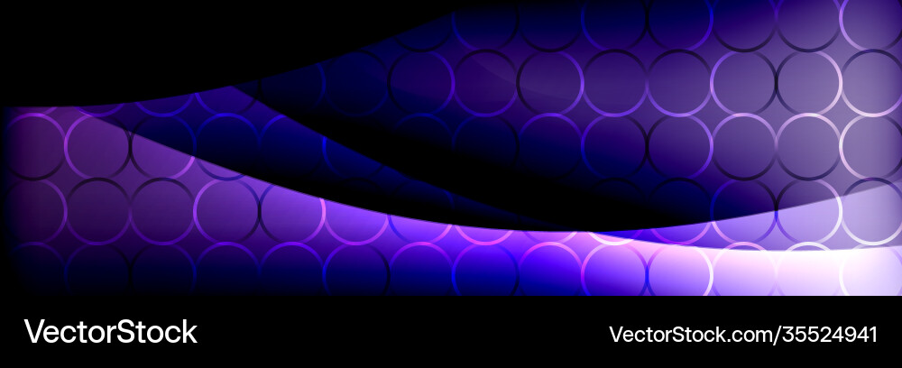 Fluid gradient neon color waves abstract Vector Image