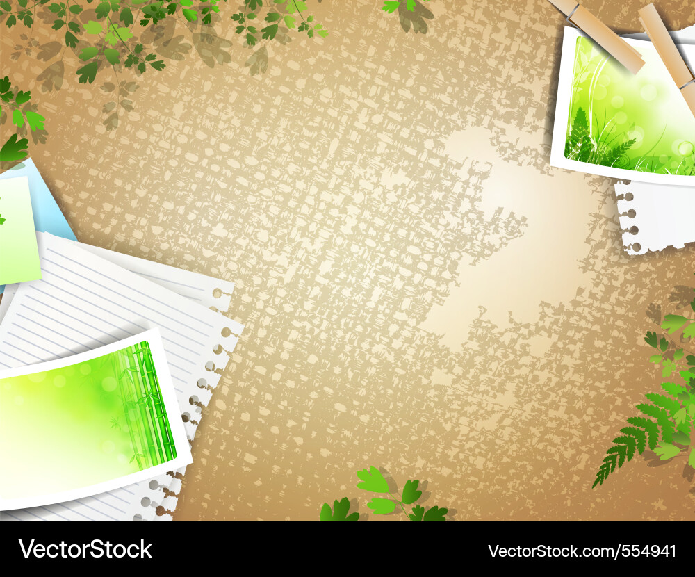 Retro Paper Background vector image