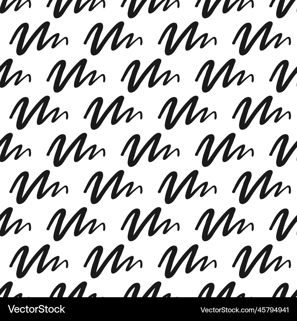 Simple and clean seamless pattern with geometric vector image