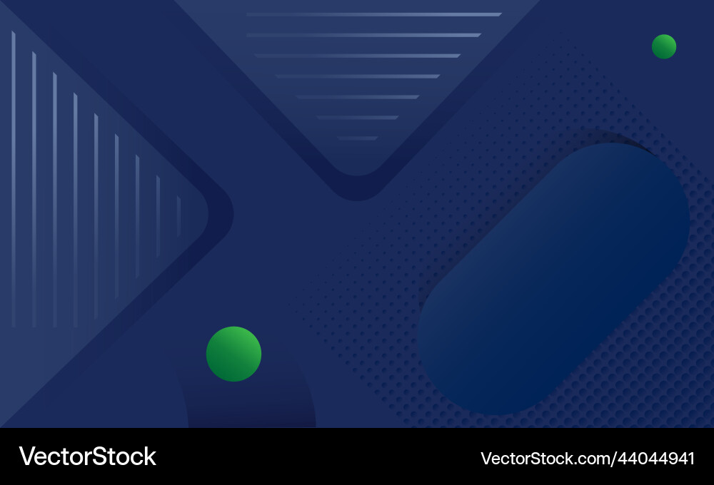 Web banner in blue with a large space for header Vector Image