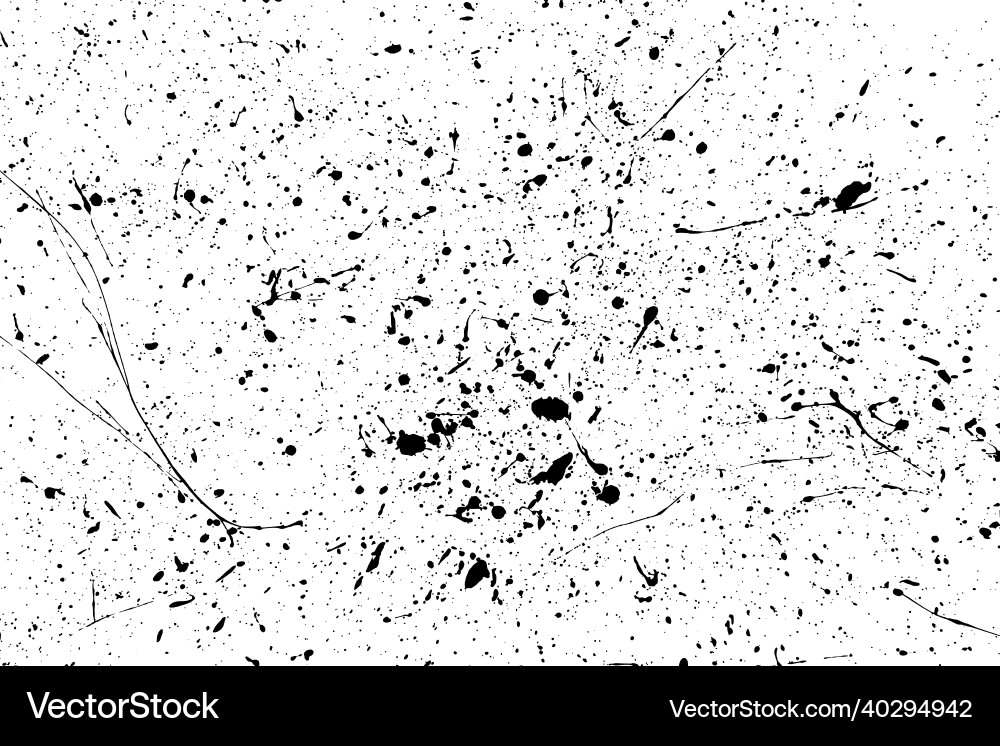 Black blobs isolated on white Black blobs isolated on white vector image
