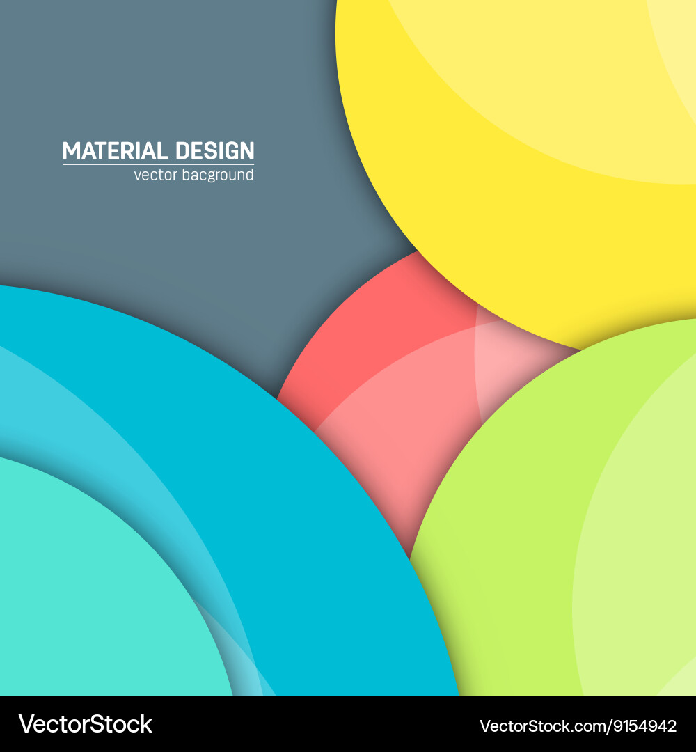 Material design background abstract vector image