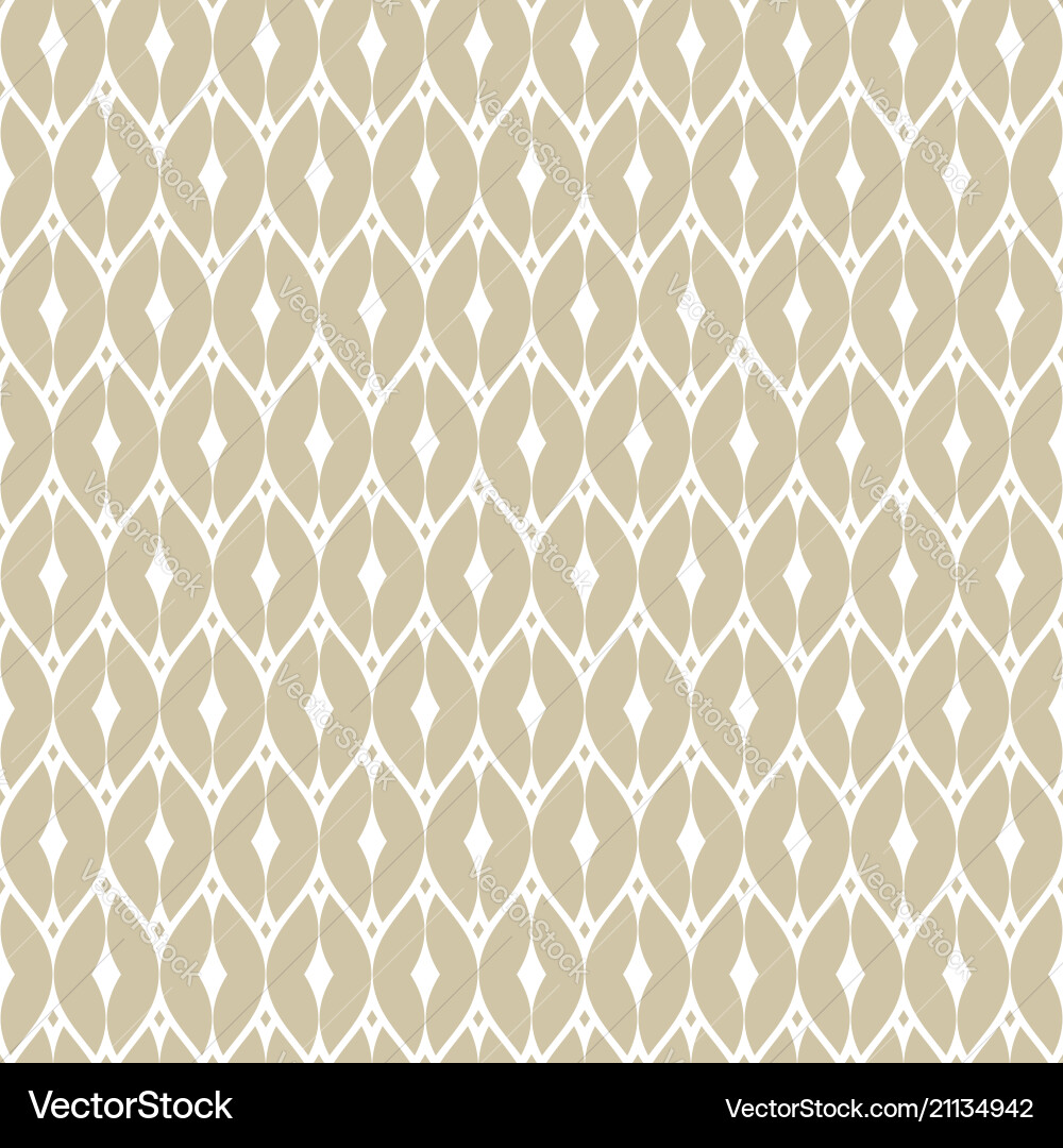 Subtle geometric golden seamless pattern mesh net Subtle geometric golden seamless pattern mesh net vector image