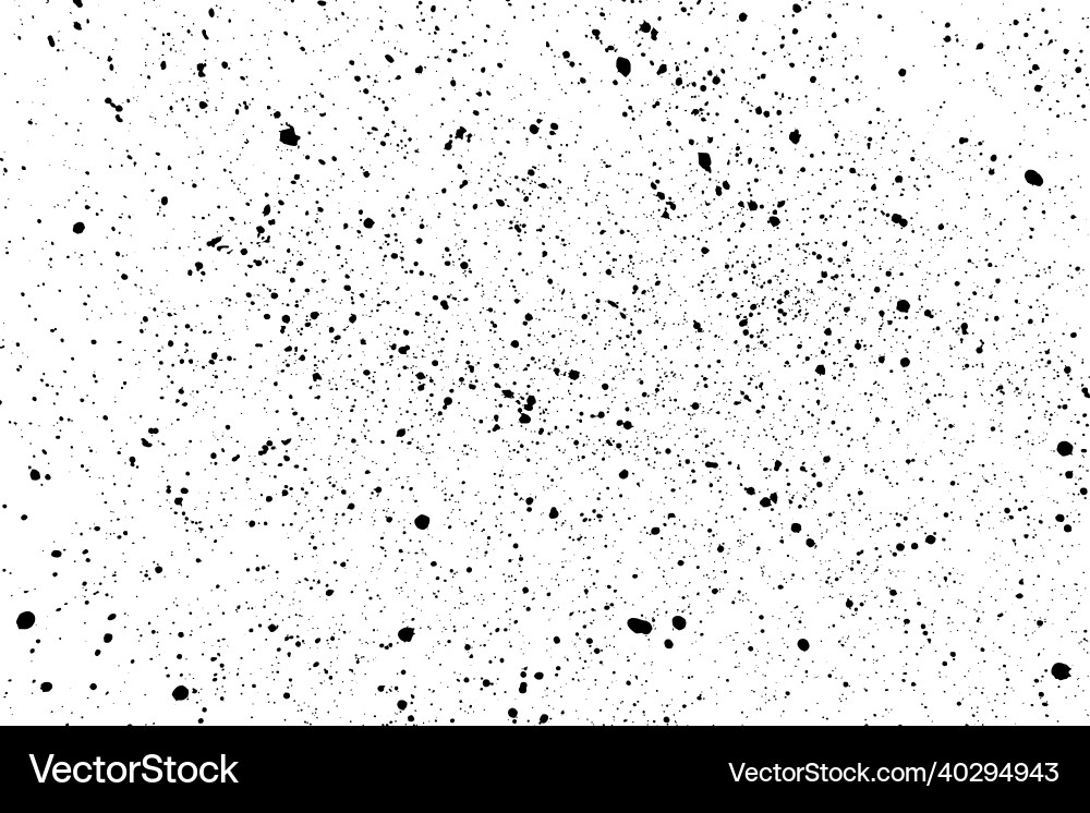 Black blobs isolated on white vector image