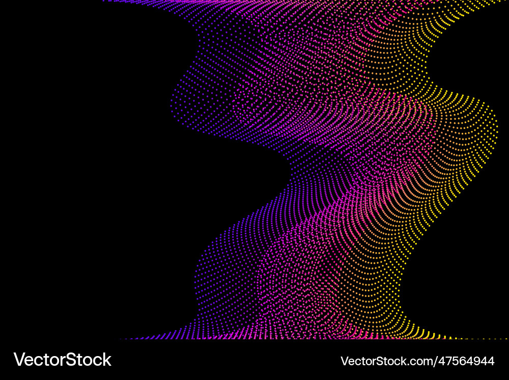Abstract background from dots and lines Abstract background from dots and lines vector image