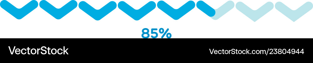 Abstract loading bar vector image