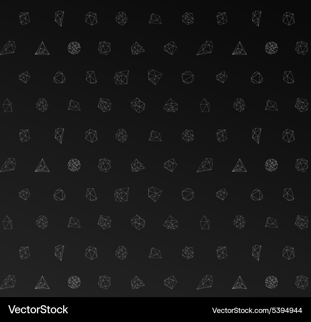 Abstract modern background with polygons design Vector Image