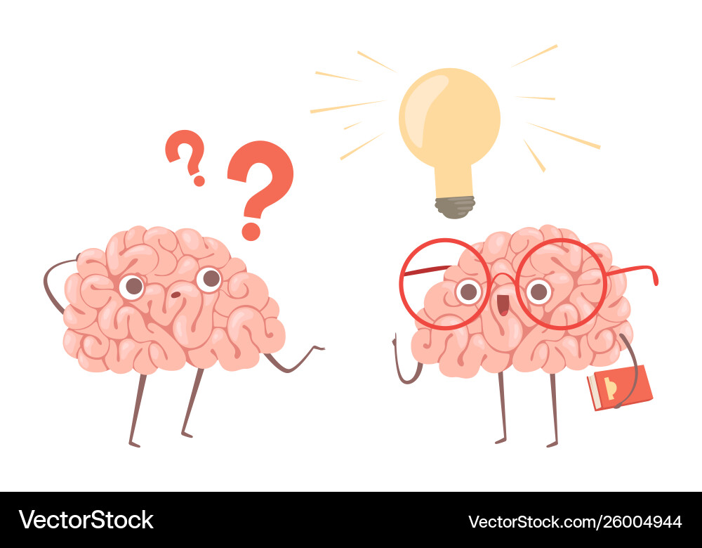 Brainstorming Concept: Problem Solving vector image