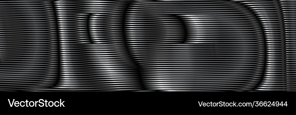 Deep black futuristic abstract texture with linear Deep black futuristic abstract texture with linear vector image