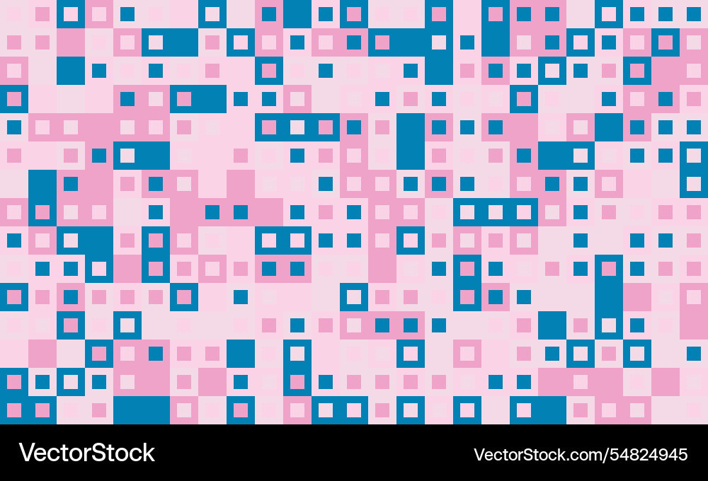 Geometric grid pattern with textured cubes Geometric grid pattern with textured cubes Vector Image