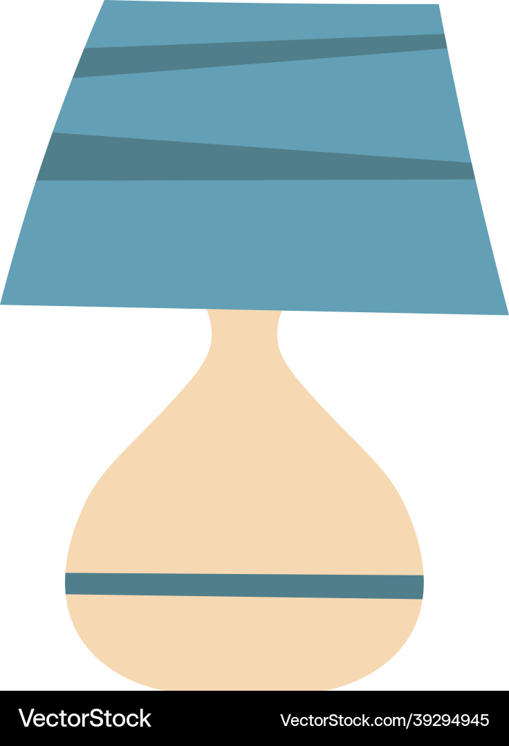 Lampshade for home or office interior design Lampshade for home or office interior design vector image