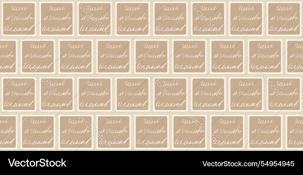 Scribble handschriftlich Script Text nahtloses Muster Scribble handschriftlich Script Text nahtloses Muster vektorbild