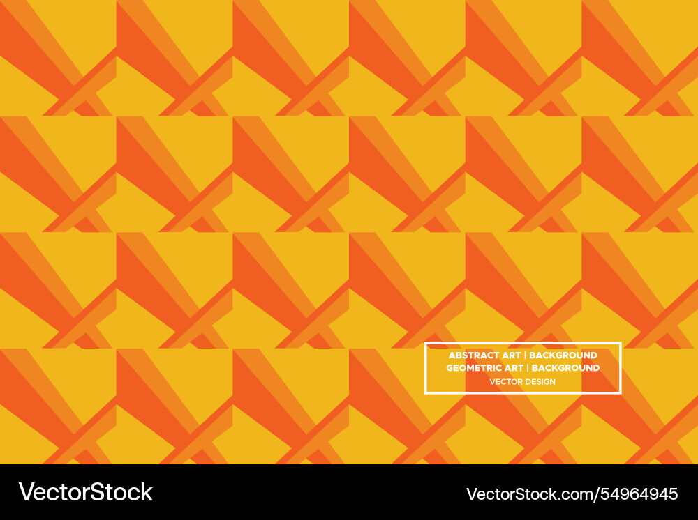 Triangular shapes and designs geometric pattern vector image