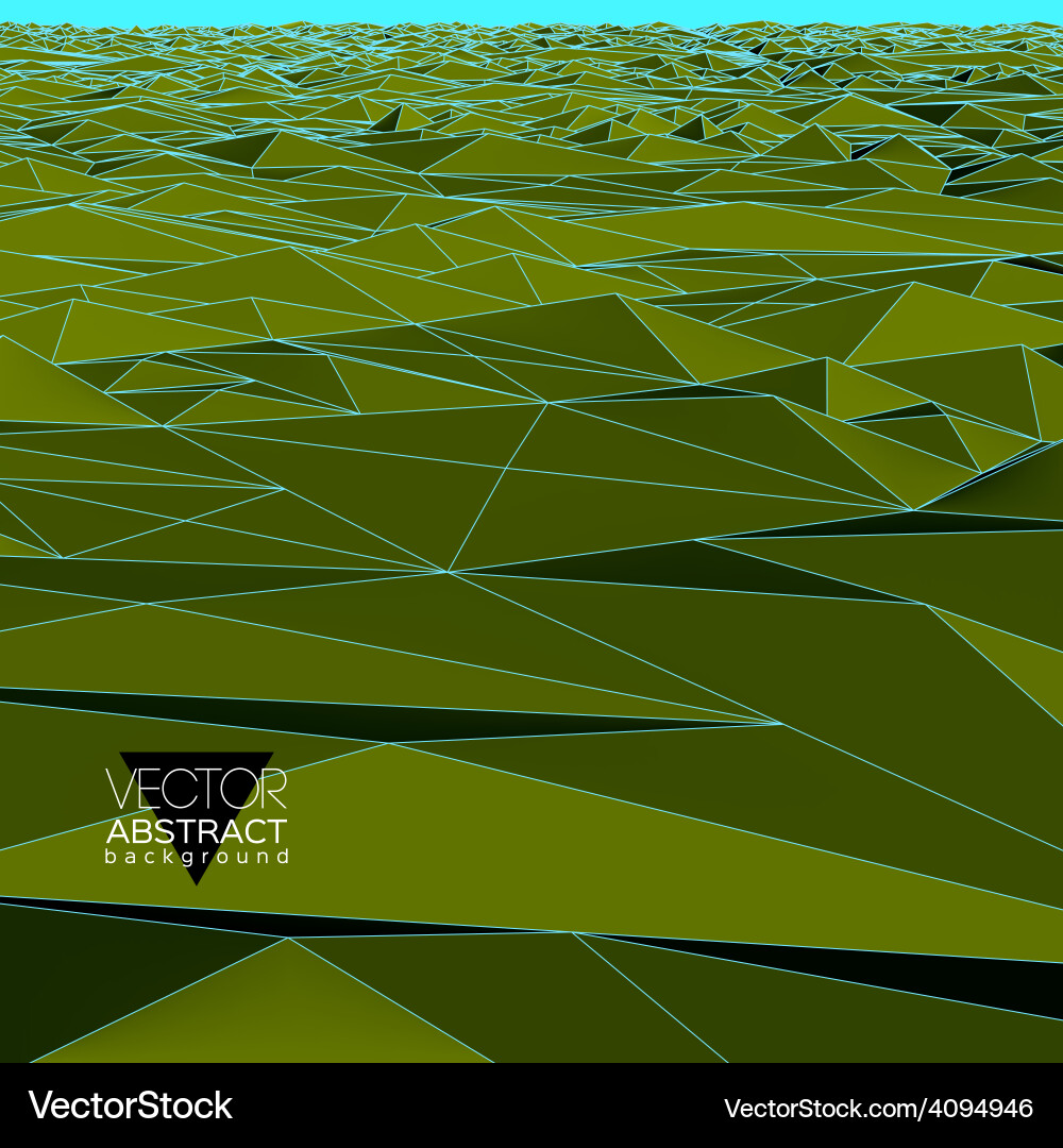 Abstract Polygon Background vector image