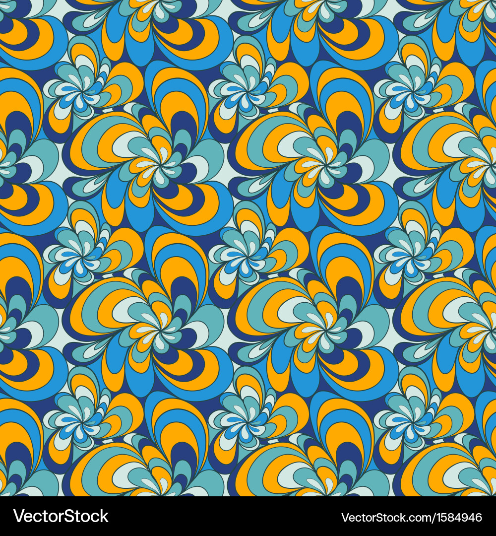 Abstract seamless pattern with simple elements Vector Image