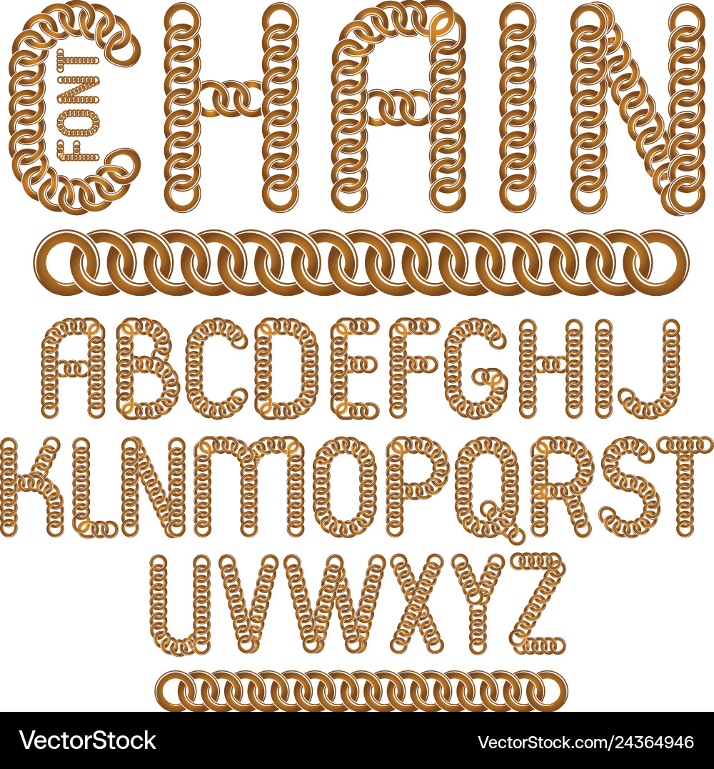 Script modern alphabet letters set upper case Script modern alphabet letters set upper case vector image