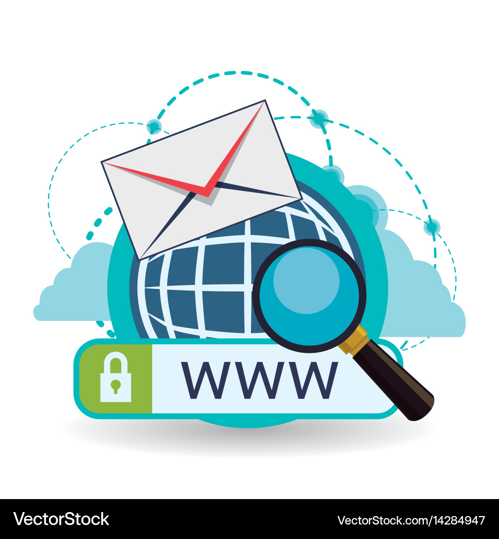 Cloud computing design media icon isolated vector image