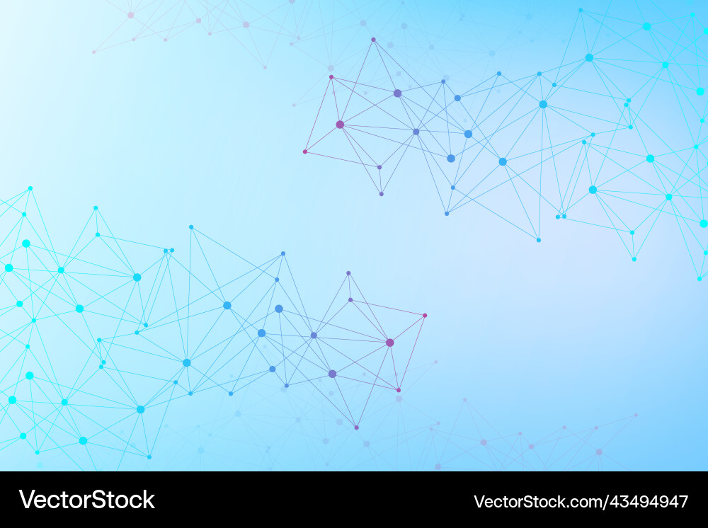 Geometric abstract background with connected line Geometric abstract background with connected line vector image