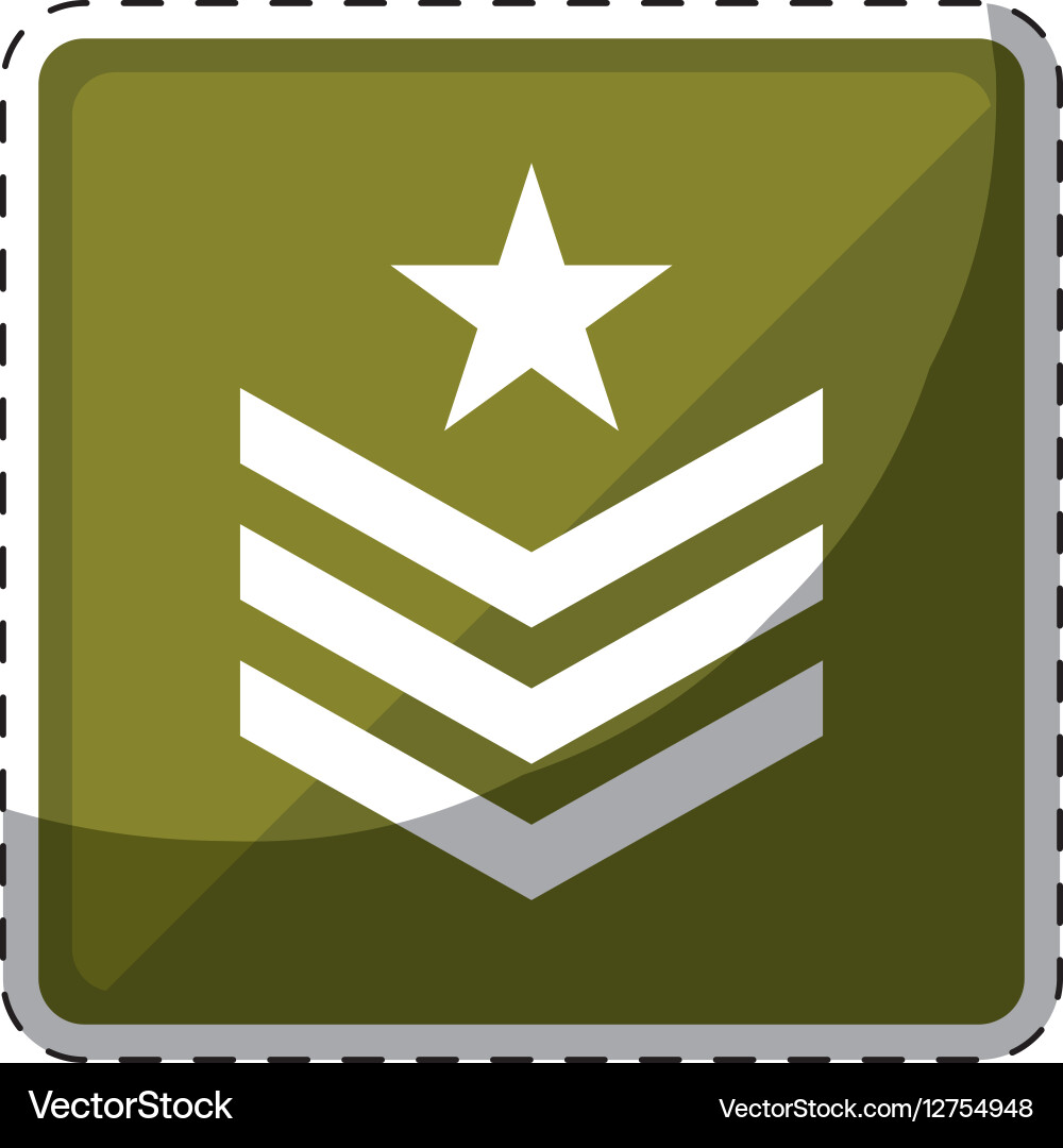 Army related icons image Vector Image