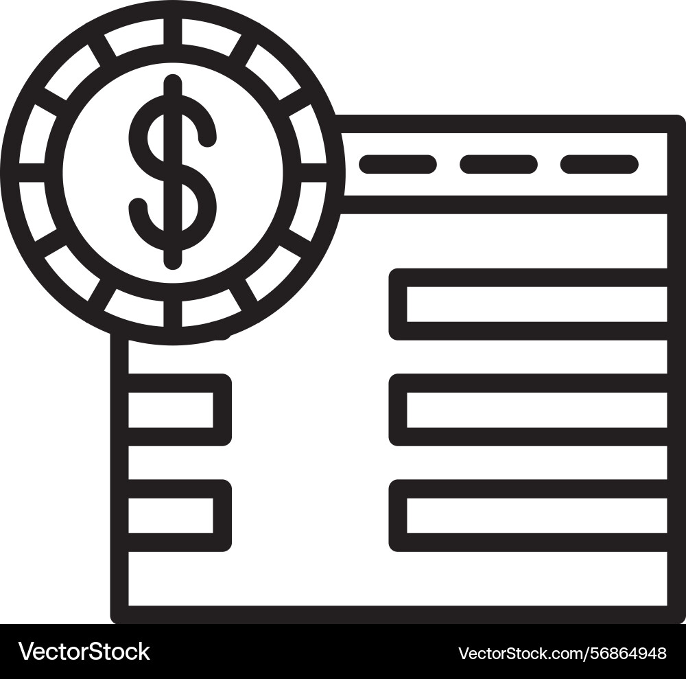 Browser window icon vector image