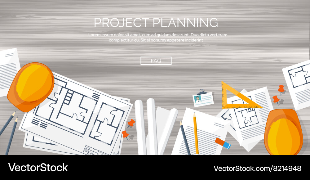Engineering and architecture Vector Image