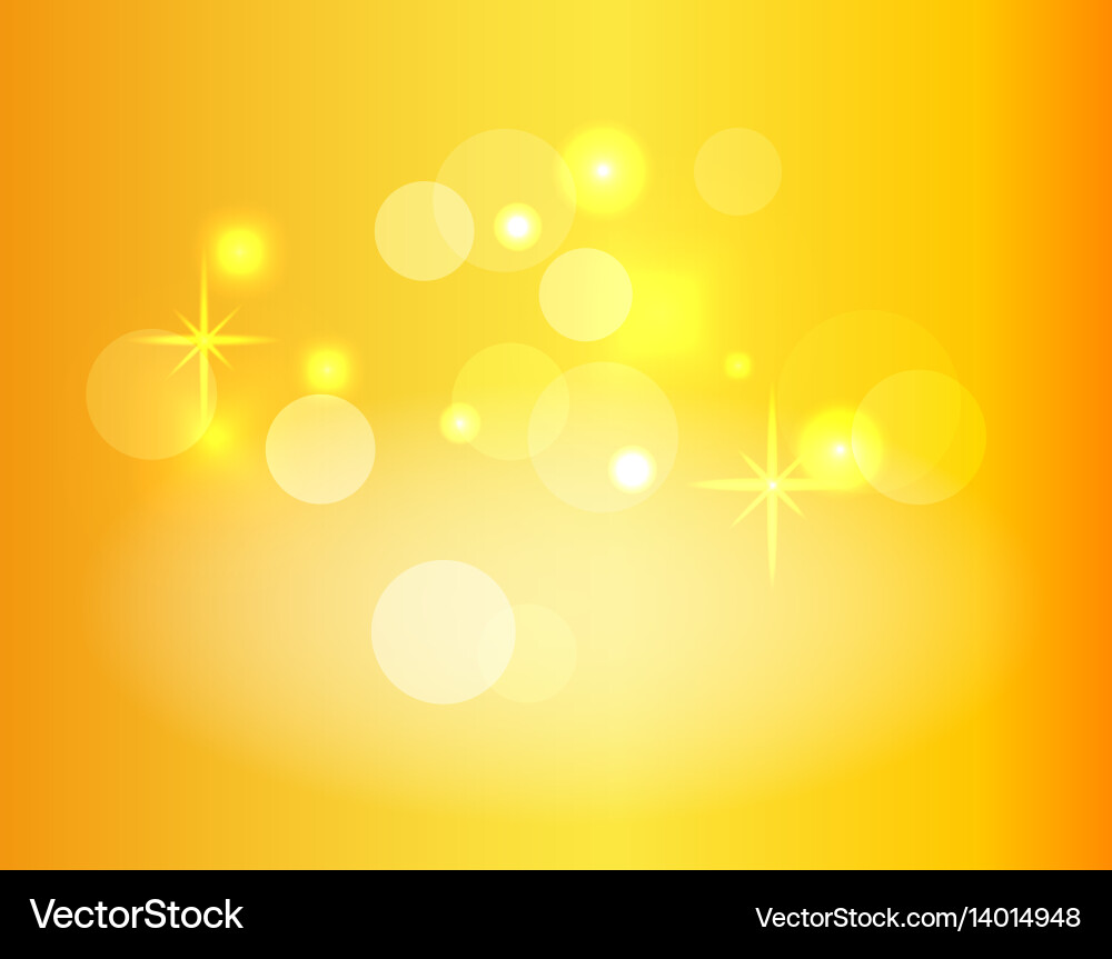 Gradient background with sparkles and bokeh Vector Image