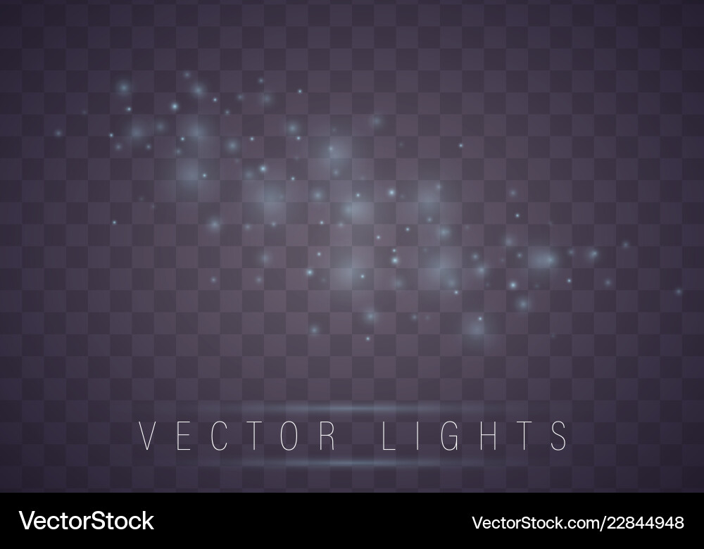 Light effect set Light effect set vector image