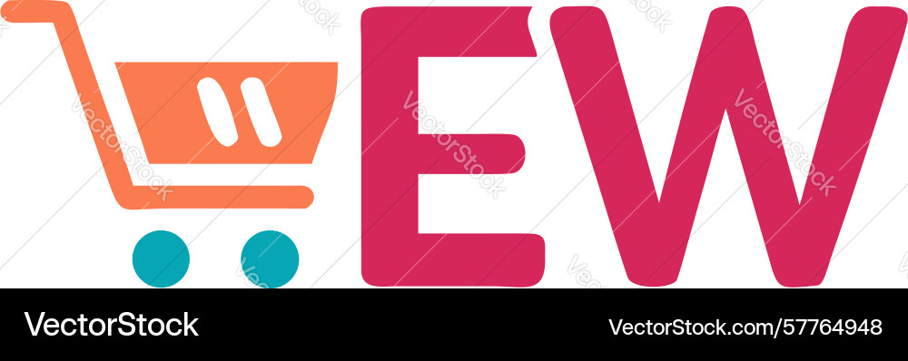 New item tag in a shopping cart design generative Vector Image
