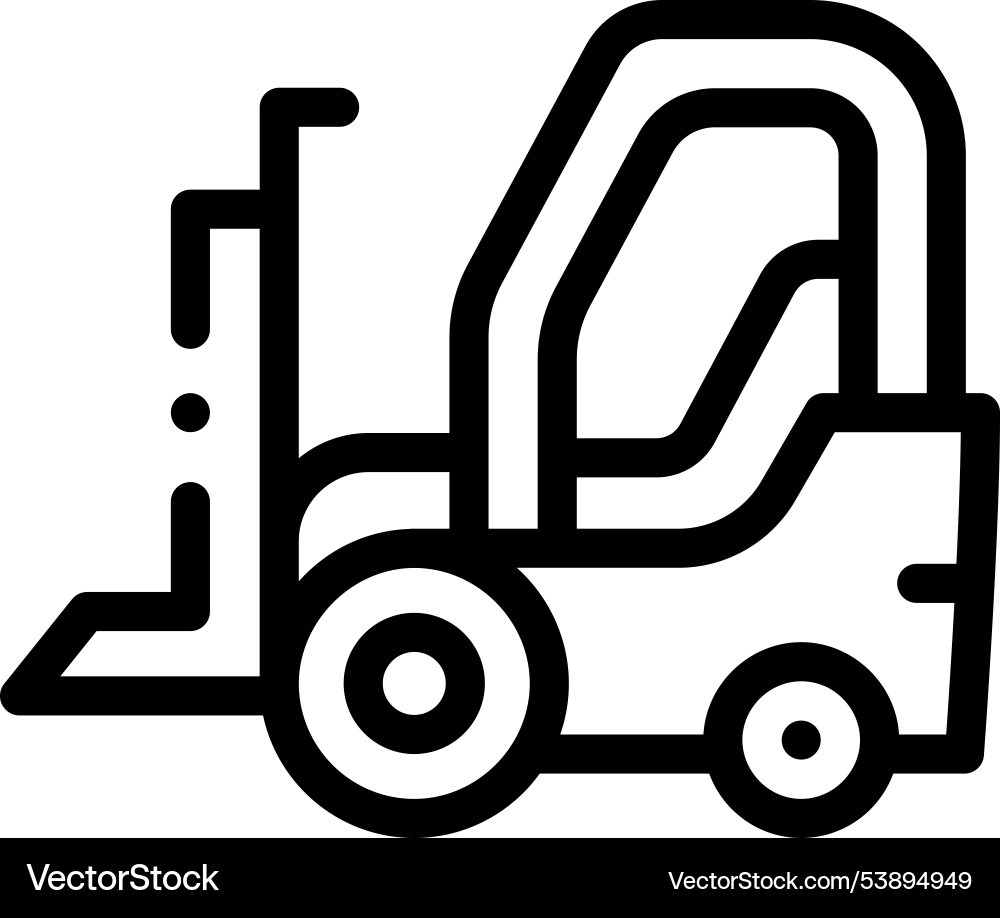 Form icon thin linear style design isolated Form icon thin linear style design isolated vector image