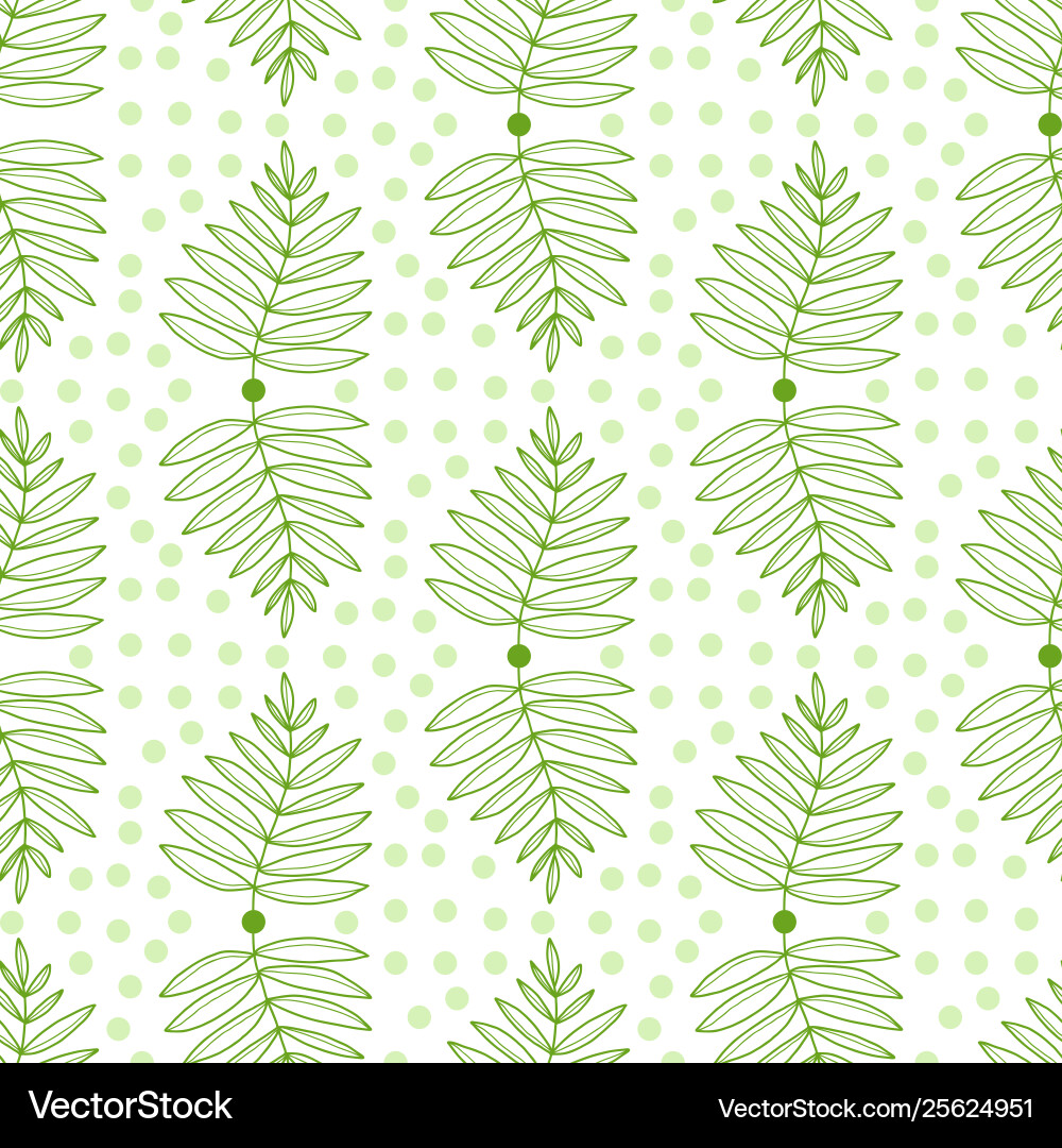 Leaves seamless pattern nature repeat background Leaves seamless pattern nature repeat background Vector Image