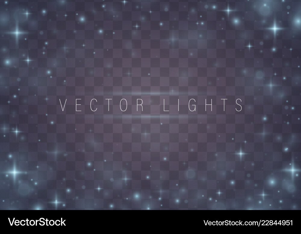 Light effect set Light effect set vector image